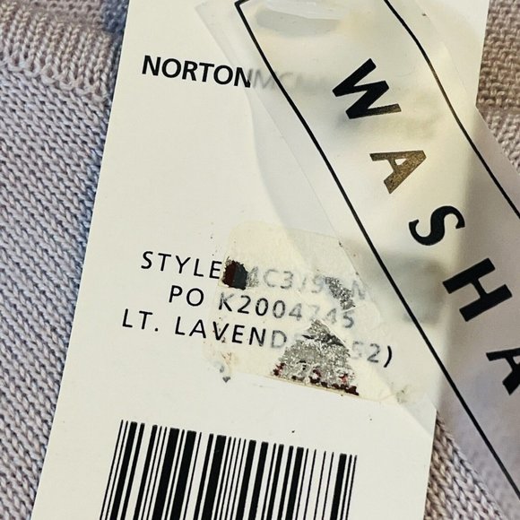 Norton McNaughton Laveder 1 Button Cardigan Sweater Petite Small Women Lace - Picture 9 of 13